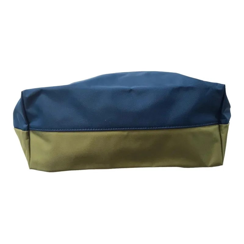 LONGCHAMP Le Pliage Re-play Canvas Tote Bag Shopping Bag Handbag Women's Green & Blue-7