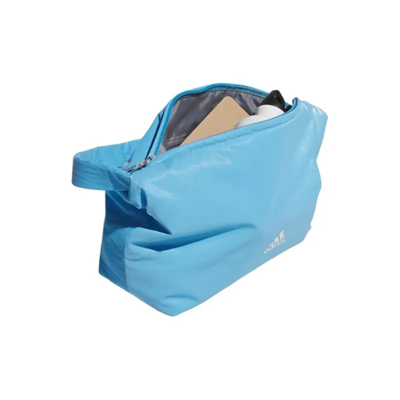 Adidas Polyester Handbag Small Size Women's Blue-3