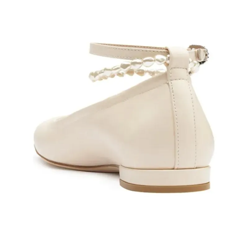 Stuart Weitzman/SW Bridal Capsule Collection Casual Single Shoes Women's Beige-3