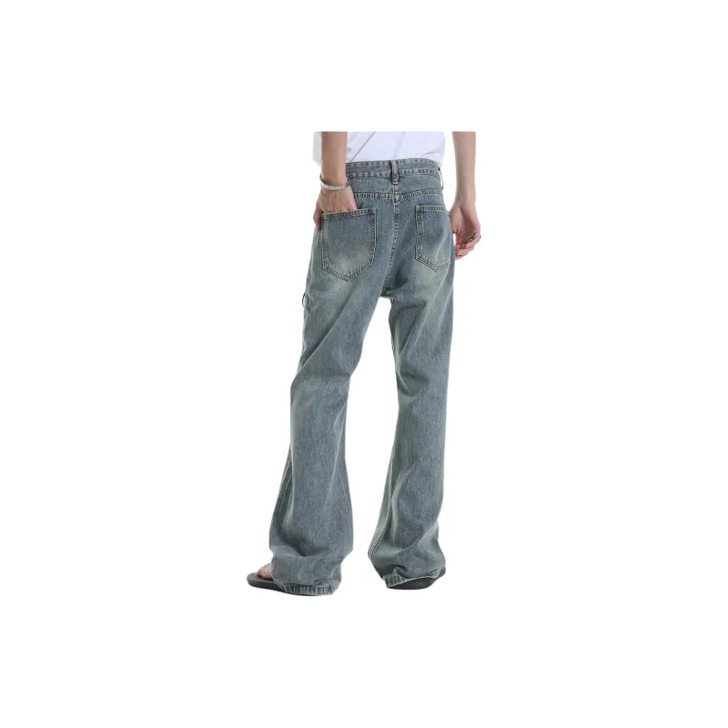 Voguo Relay Bootcut Jeans Unisex Blue-1