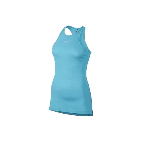 Nike Dry Sleeveless Sports Shirts Women's Blue