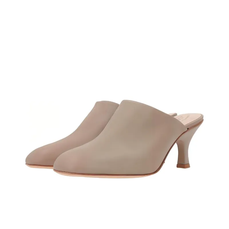 TOD'S Mid Heel Slip On Mules Women's-2