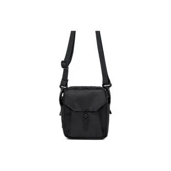 COMBACK Canvas Bag, Crossbody Handbag Unisex Black/Blue/White