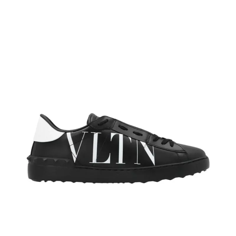 Valentino Open VLTN Low Top Sports Casual Shoes Men's Black-1