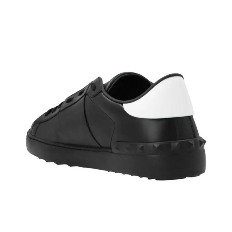 Valentino Open VLTN Low Top Sports Casual Shoes Men's Black-3