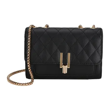 Carksky PU Shoulder Bag Crossbody Bag Regular Women's Black/Pink