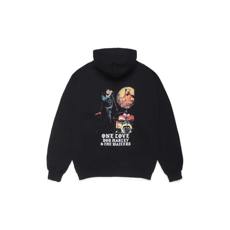 WACKO MARIA Bob Marley Co-branded Edition Sweatshirts Unisex Black-1
