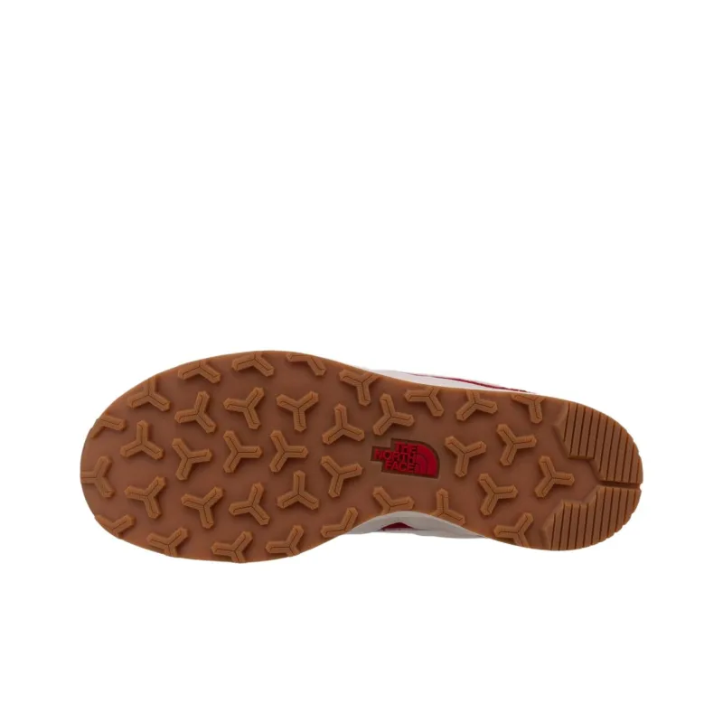 THE NORTH FACE Anti Slip Wear Resistant Low Top Casual Shoes Unisex Red-4