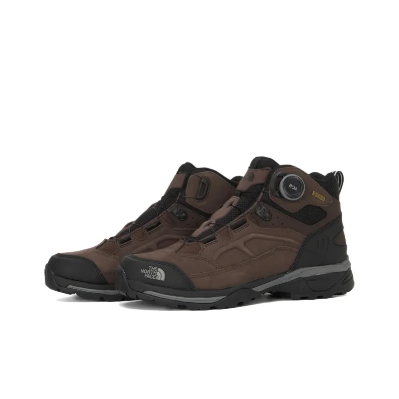 THE NORTH FACE Sierra Slip Resistant, Abrasion Resistant, Waterproof Mid Top Hiking Shoes Unisex Umber-2