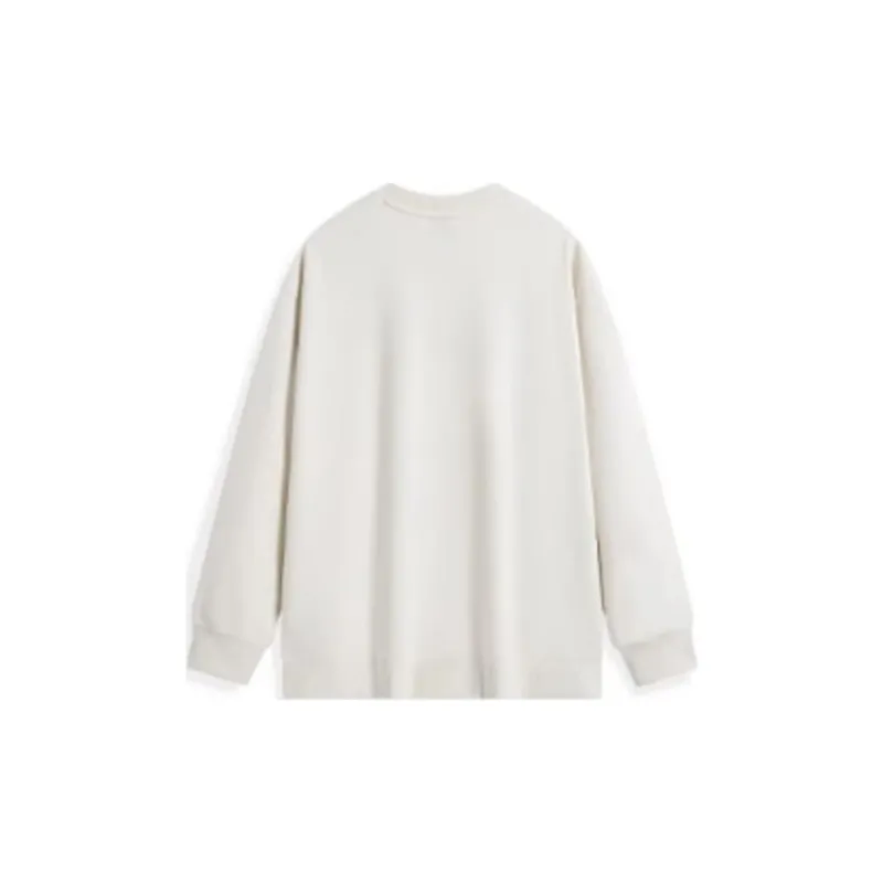 XTEP Semi sugar Series Sweatshirt Women's Cotton White-1