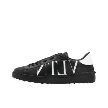 Valentino Open VLTN Low Top Sports Casual Shoes Men's Black