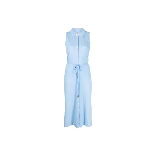 Tommy Hilfiger Sleeveless Dresses Women's Light Blue