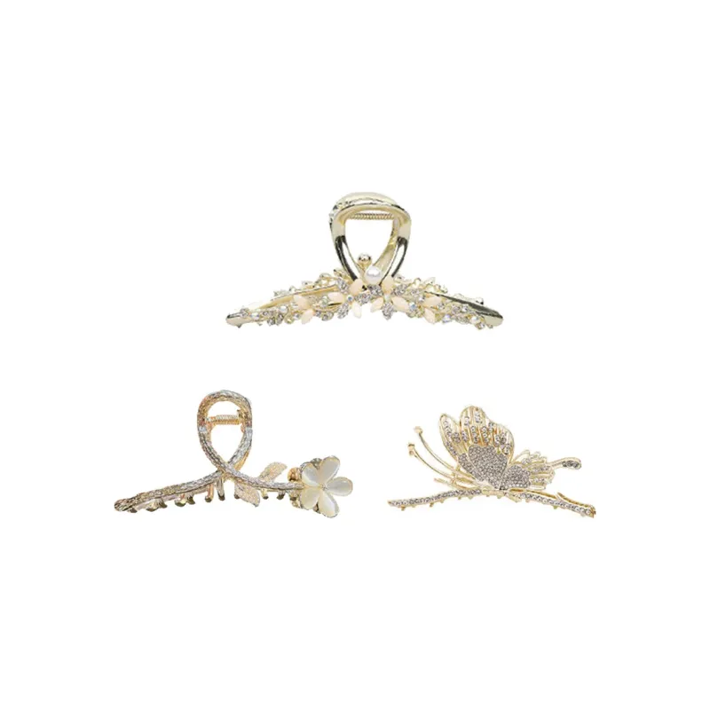 Enchanting Cat Alloy Hair Clips Women's-0
