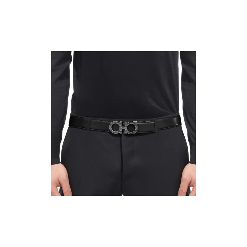 Ferragamo Leather Belts Men-3