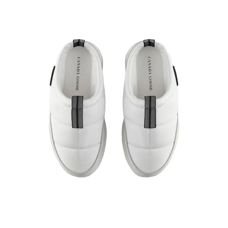 Canada Goose Closed Toe Slippers Women's White-4