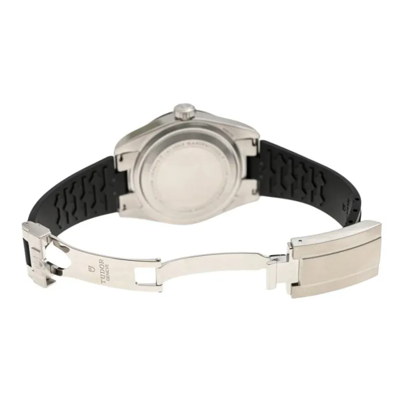 TUDOR Collection Automatic Mechanical Movement Men's Watches Watch 41mm Black Dial Stainless Steel Case Rubber Strap-3