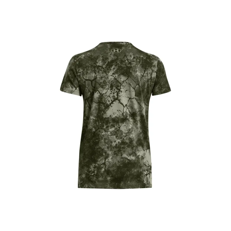 Under Armour Freedom Amp Regular T-Shirt Women's Green-1