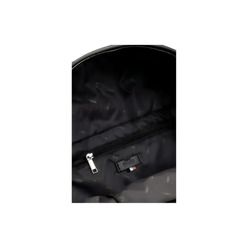 HUGO BOSS Polyurethane Backpack Men's Black-4
