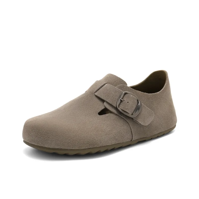 BELLE Casual Single Shoes 2.5cm Women's Dark Gray, Ecru, Gray, Brown-1
