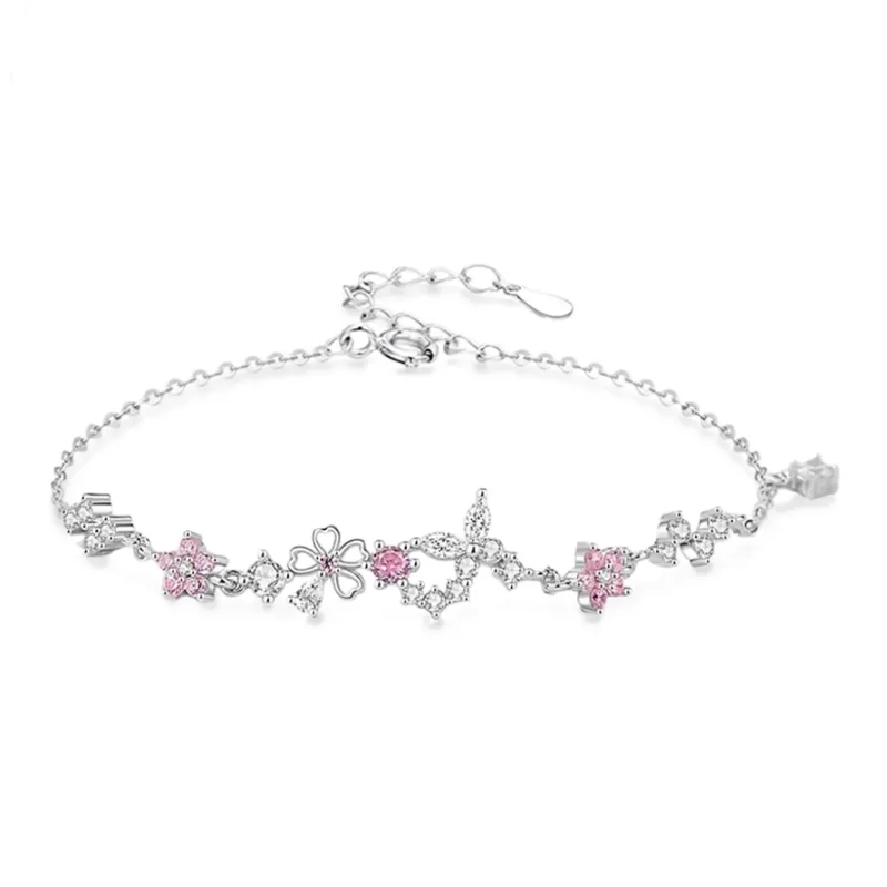 MISS TOOYA S925 Silver Bracelets Women's-0