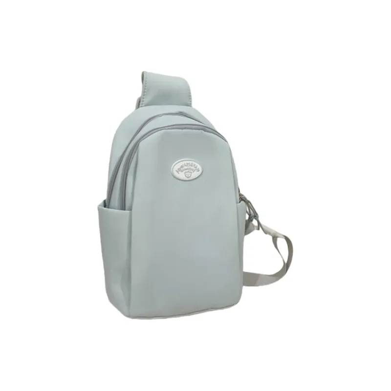 GOX Nylon Crossbody Bag, Sling Bag Regular Unisex Black/Pink/Khaki/Yellow/Light Blue-9