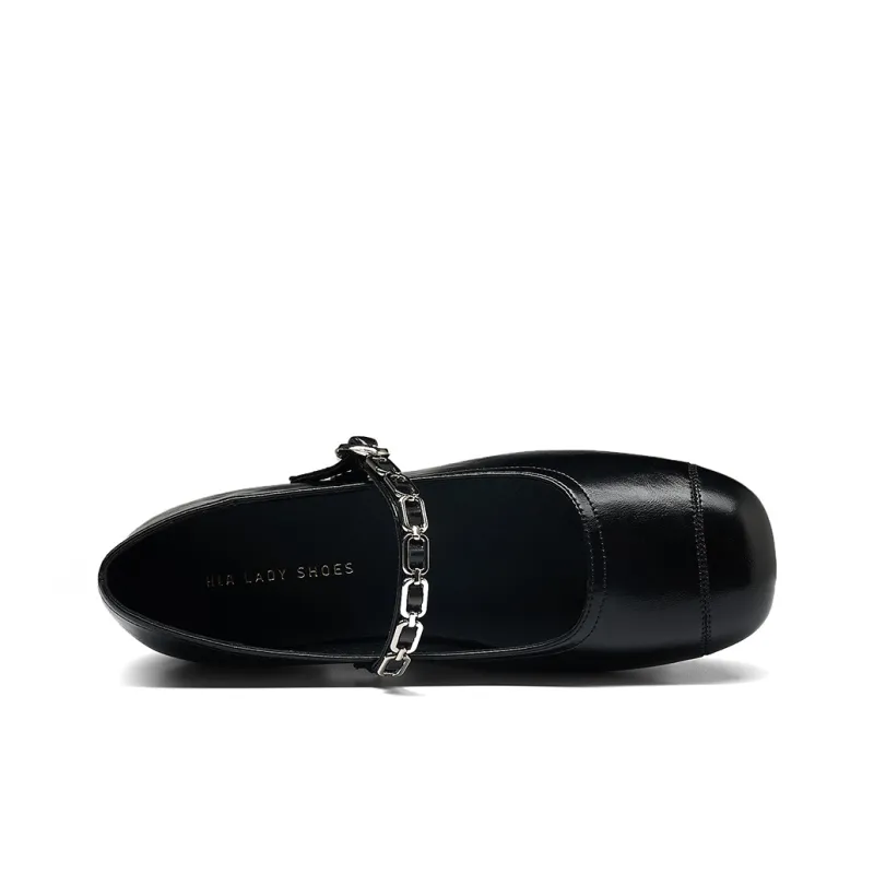 HLA Square And Round Toe Fashion Simple Slip on Women's Casual Shoes Women's-2