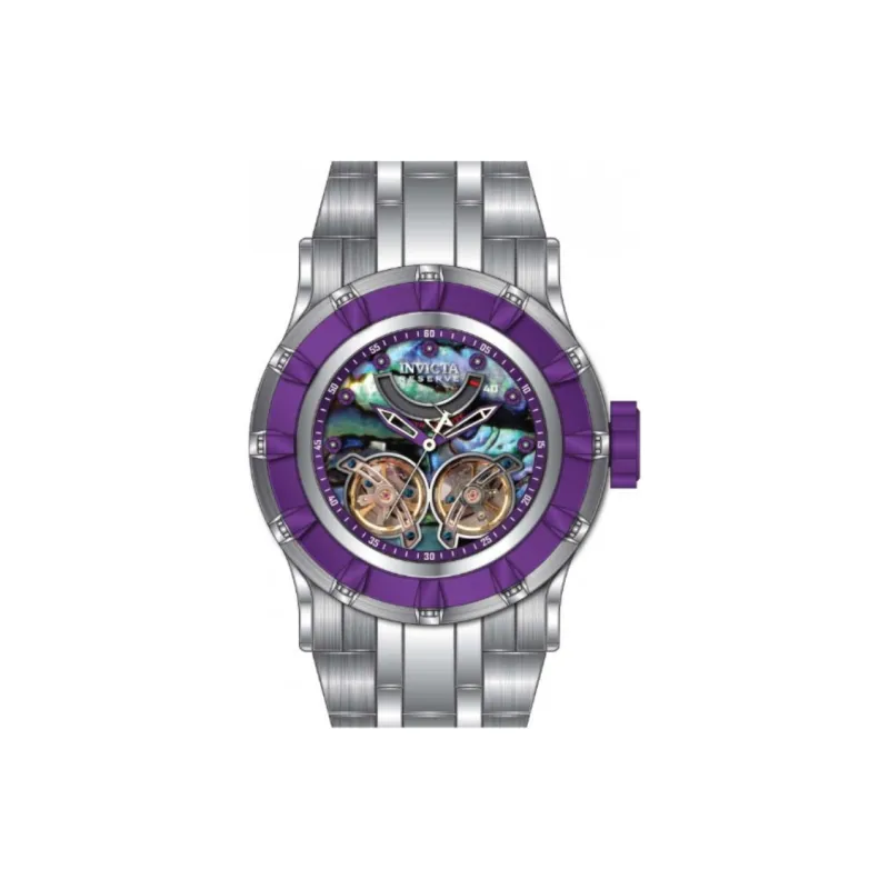 INVICTA Wrist Watch Automatic Mechanical Movement Stainless Steel Strap 54mm Multicolor Watch Dial Men's Watches-1