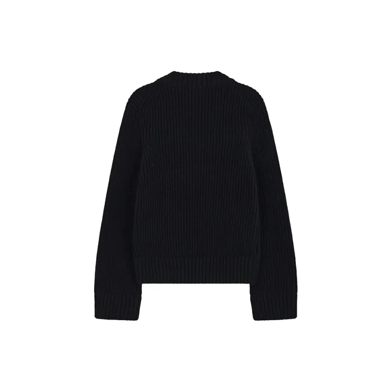 WE11DONE Logo embroidered Jumper-1