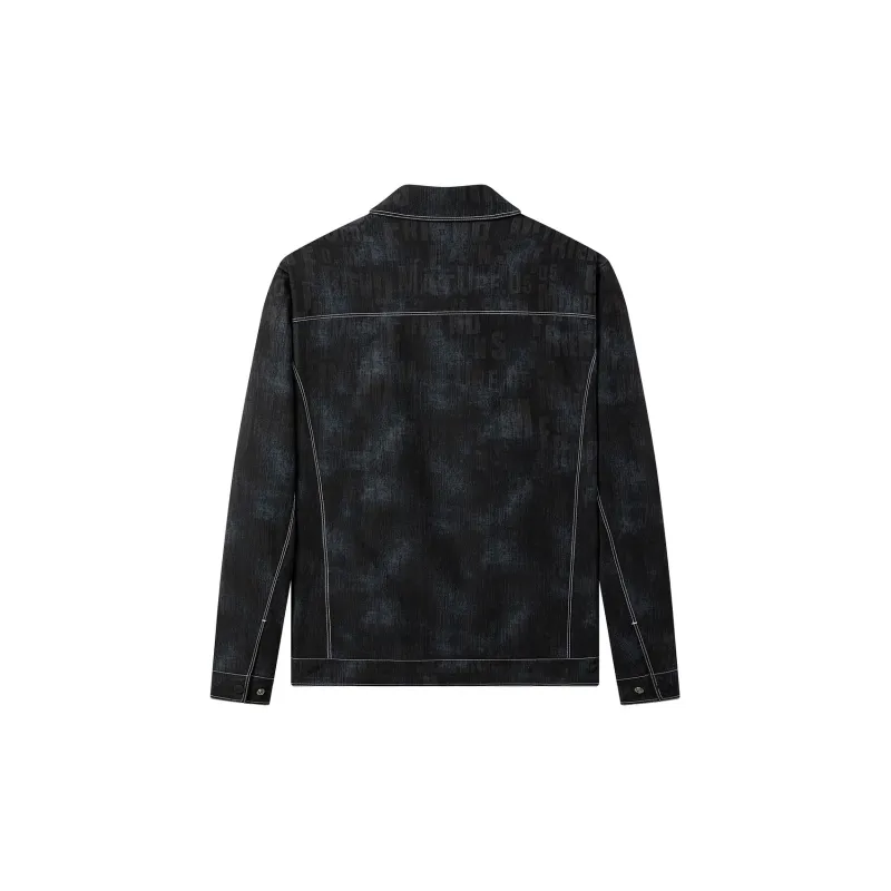 SEVEN Denim Jacket Men's Navy Blue-1