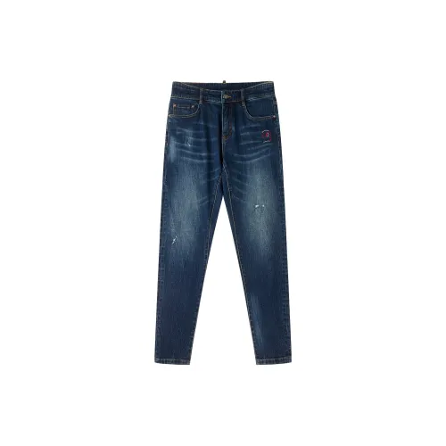 C'N'C New Order & Classics Series Jeans Men Denim Blue