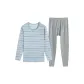 2113 Light Blue Gray with Stripes