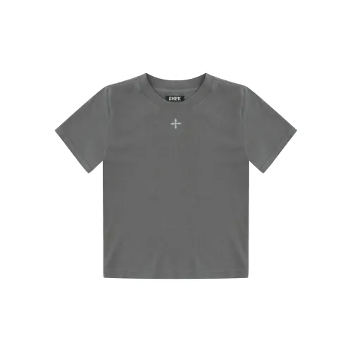 SMFK T-Shirts Women's Concrete Gray