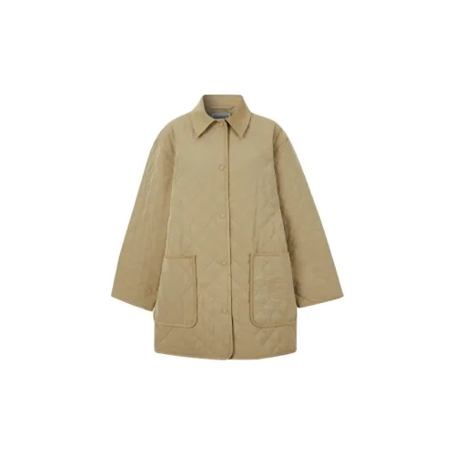 TOTEME SS24 Puffer Jacket Women's Light Yellow