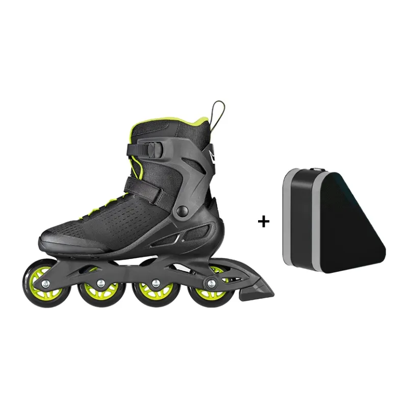 ROLLERBLADE Adults Inline Skate Men's Black Green-0
