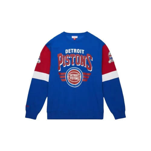 NBA Detroit Pistons Sweatshirts Men Blue