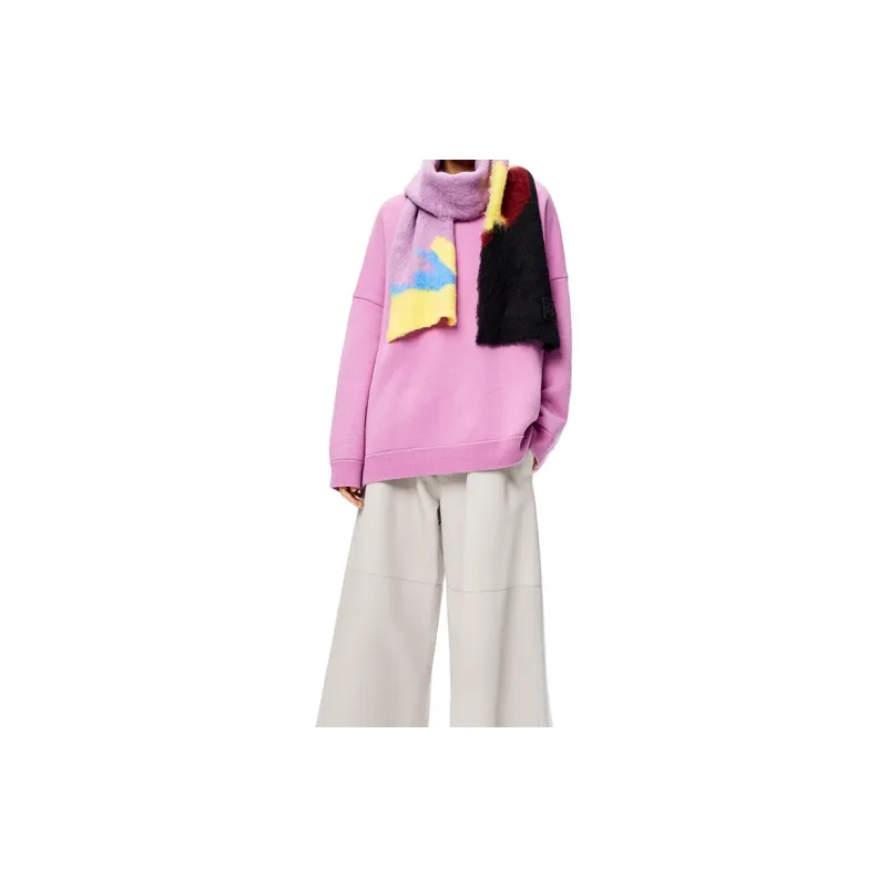 LOEWE Knit Scarves Women's Multicolor-2