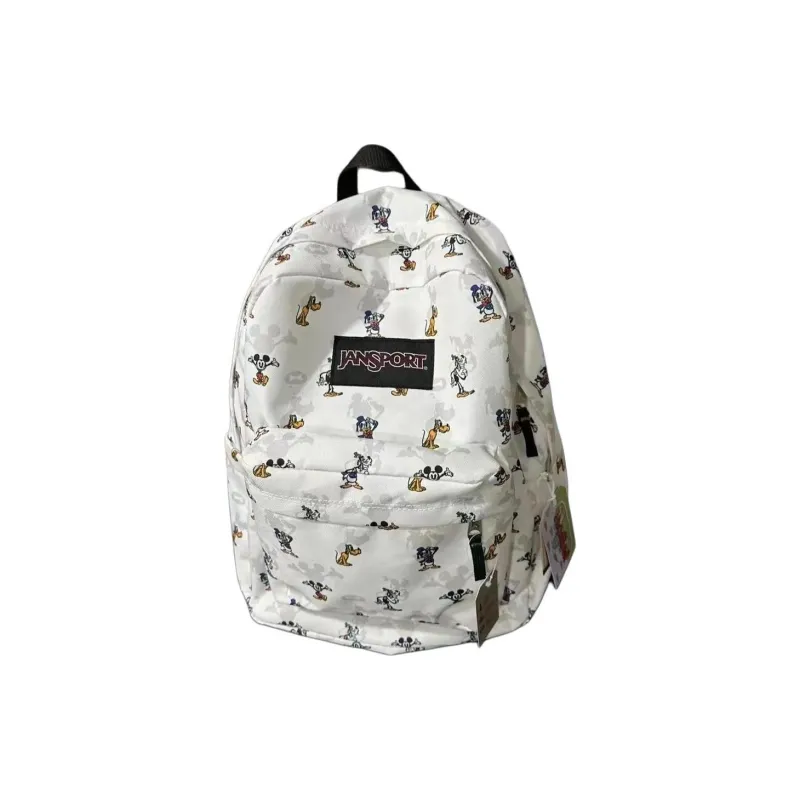 JanSport Disney Collaboration Polyester Backpack Regular Unisex White-1