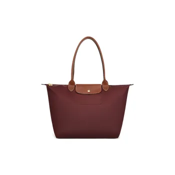 LONGCHAMP Le Pliage Recycled Canvas Canvas Bag One Shoulder Handbag Women's Tan