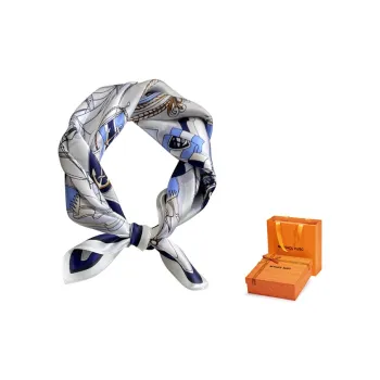 MITHAOL KUSC 100% Mulberry Silk Silk Scarves Women's