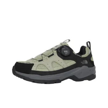 THE NORTH FACE STORMBREAK WG Anti Slip Wear Resistant Low Top Hiking Shoes Unisex Gray Green