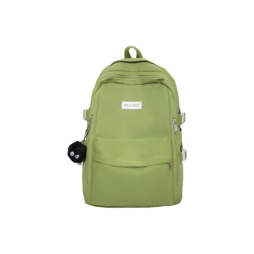 Alcohol Dragon Nylon Backpack Regular Women's Multicolor