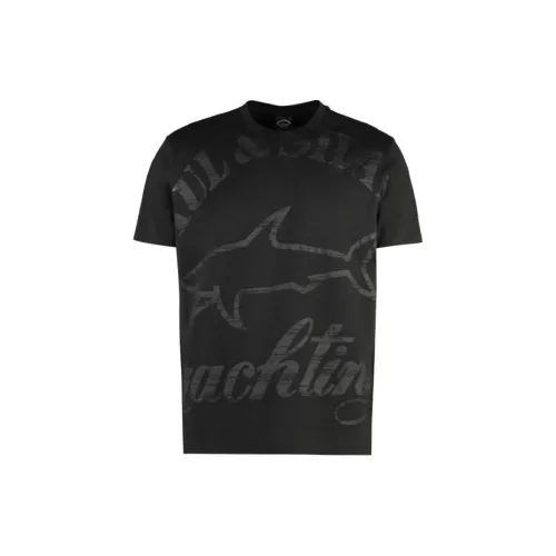 Paul & Shark T-Shirts Men Black