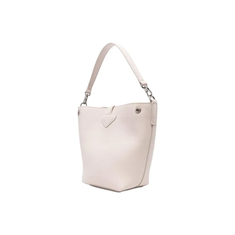 LONGCHAMP Mini Le Roseau Leather Bucket Bag-3