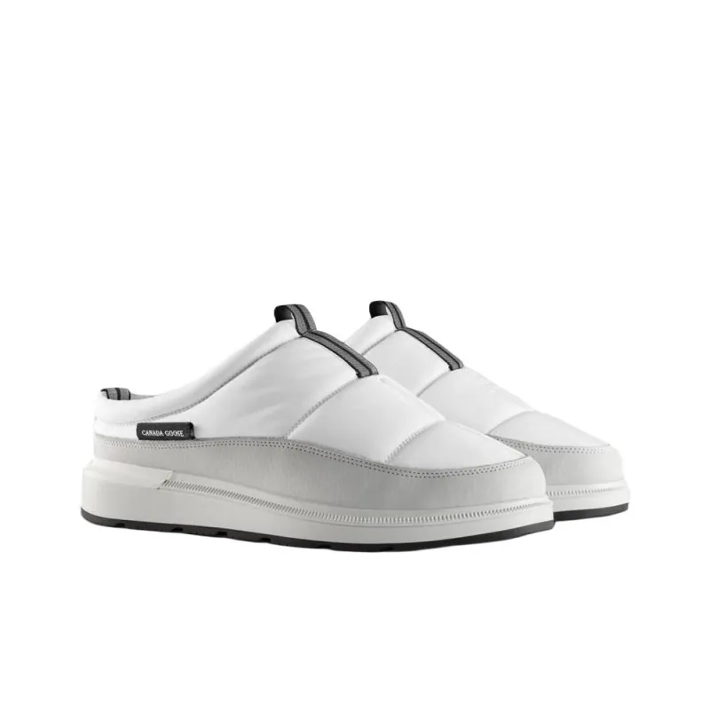 Canada Goose Closed Toe Slippers Women's White-2