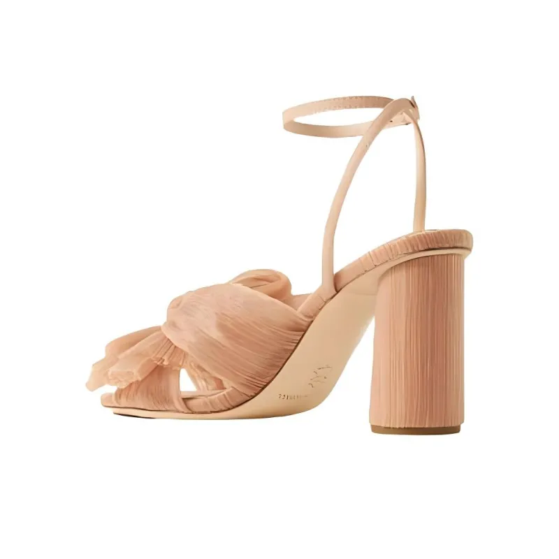 Loeffler Randall Strap Sandals Women's Rose-2