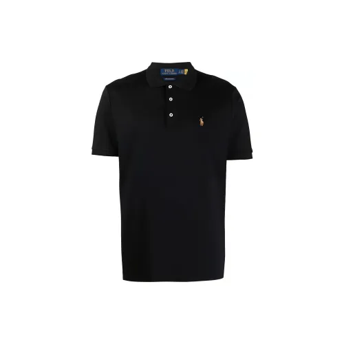 Polo Ralph Lauren Polo Shirts Men Black