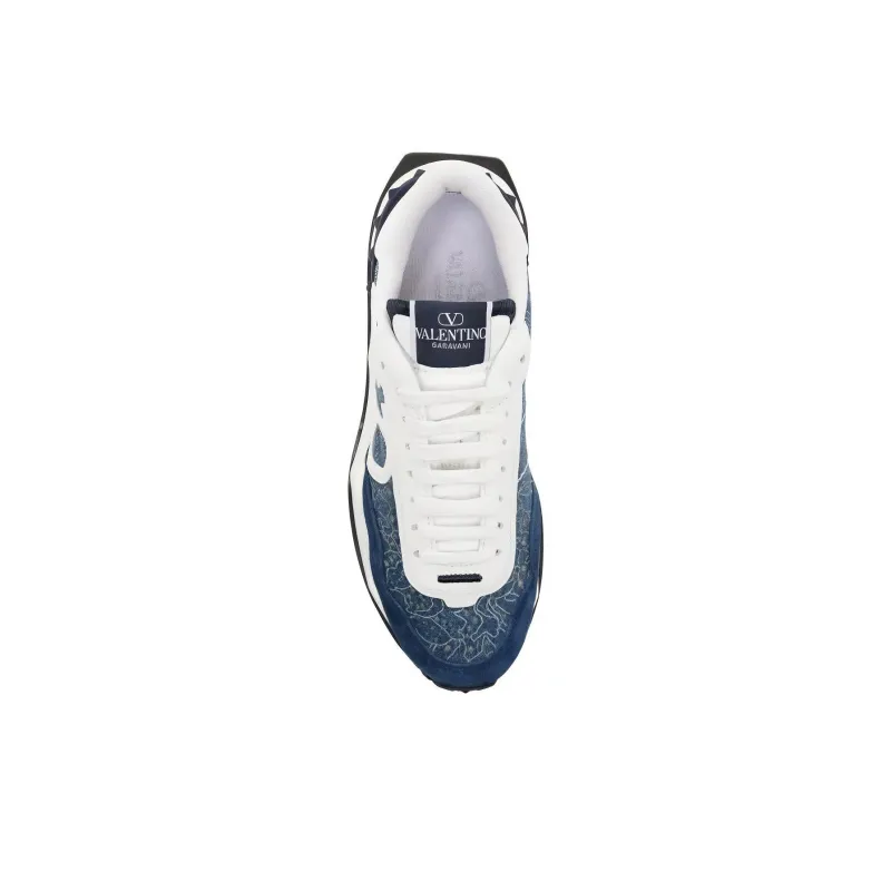 Valentino GARAVANI Low Top Casual Shoes Women's Blue-4