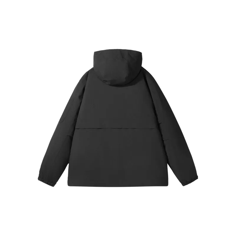 K bird Water Resistant Windproof Breathable Warm Windbreaker Jacket Unisex-5