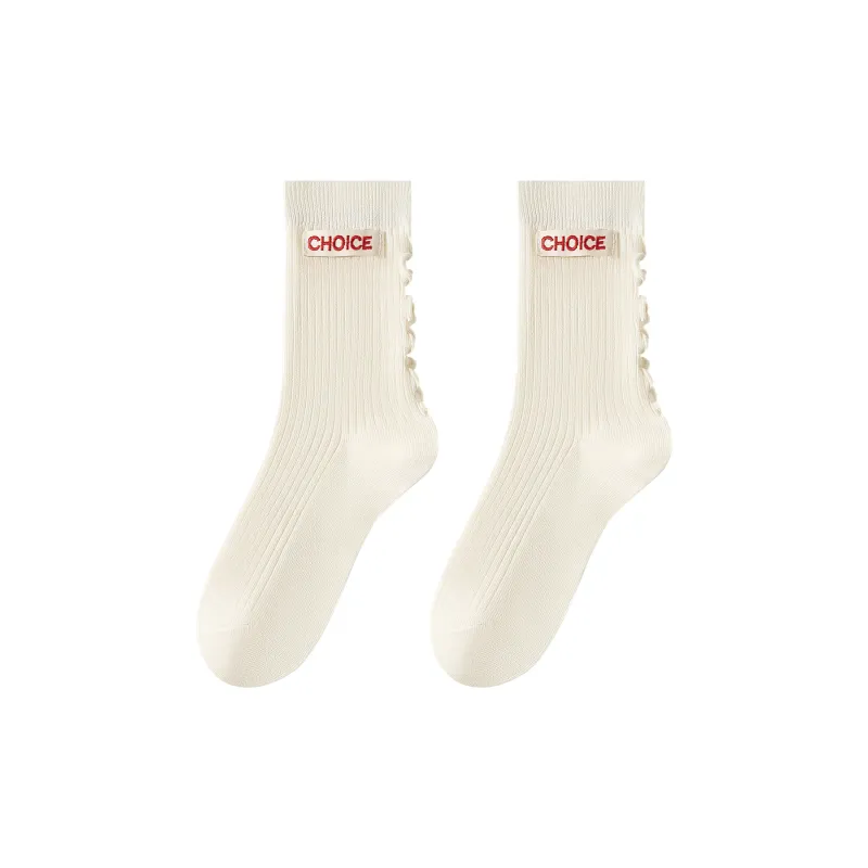 XXLLG Mid Calf Socks Women's 2 Pack-7