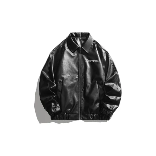 FASTFISH Leather Jackets Unisex